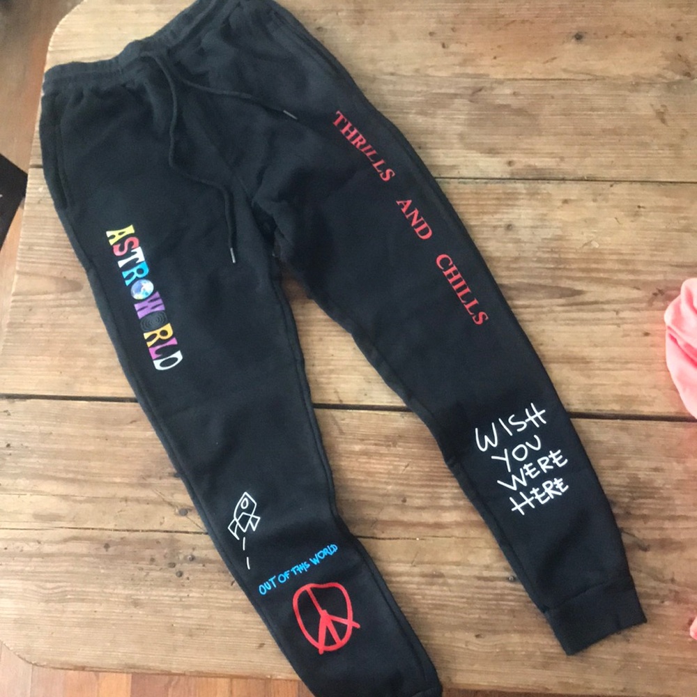 Travis scott Astroworld sweatpants